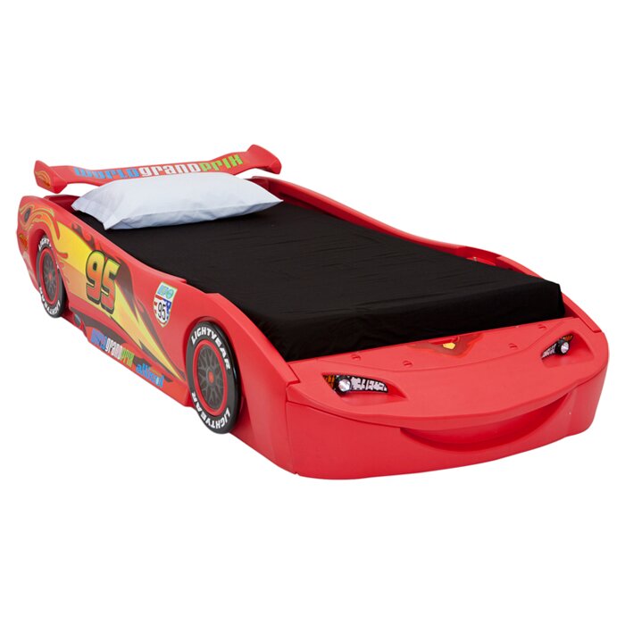 Lightning mcqueen discount bed rail